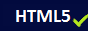 HTML5 validated